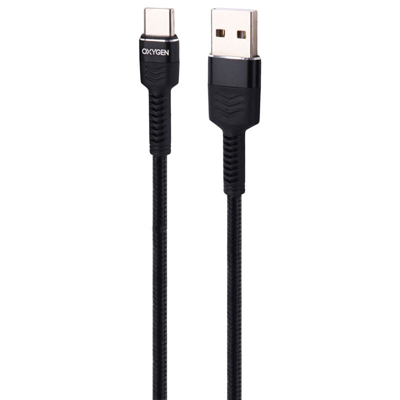 کابل تایپ سی فست شارژ Oxygen LX-10 5A 1m