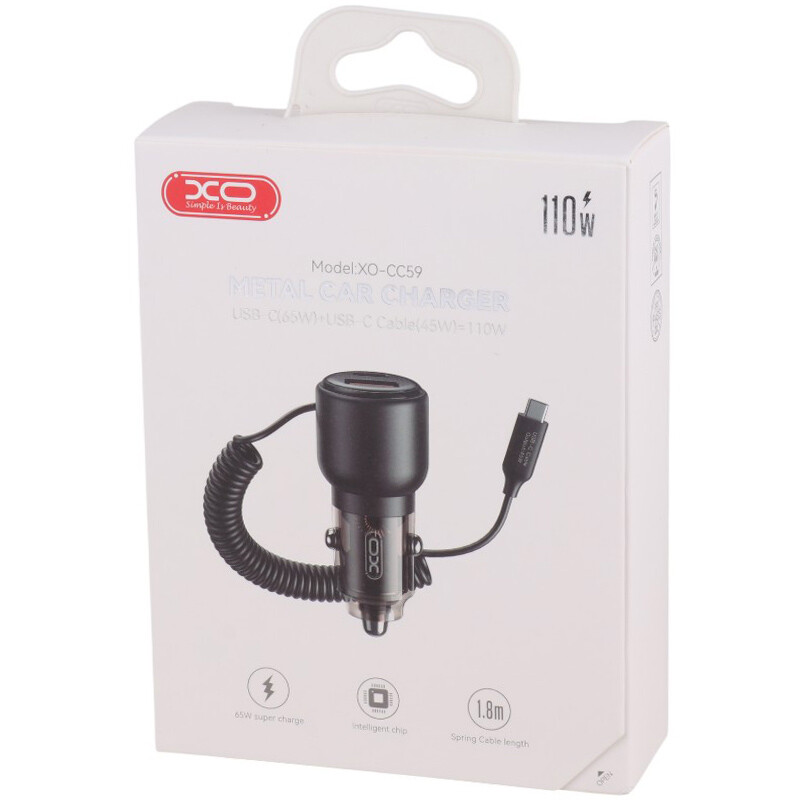 شارژر فندکی فست شارژ XO XO-CC59 PD 3A 110W