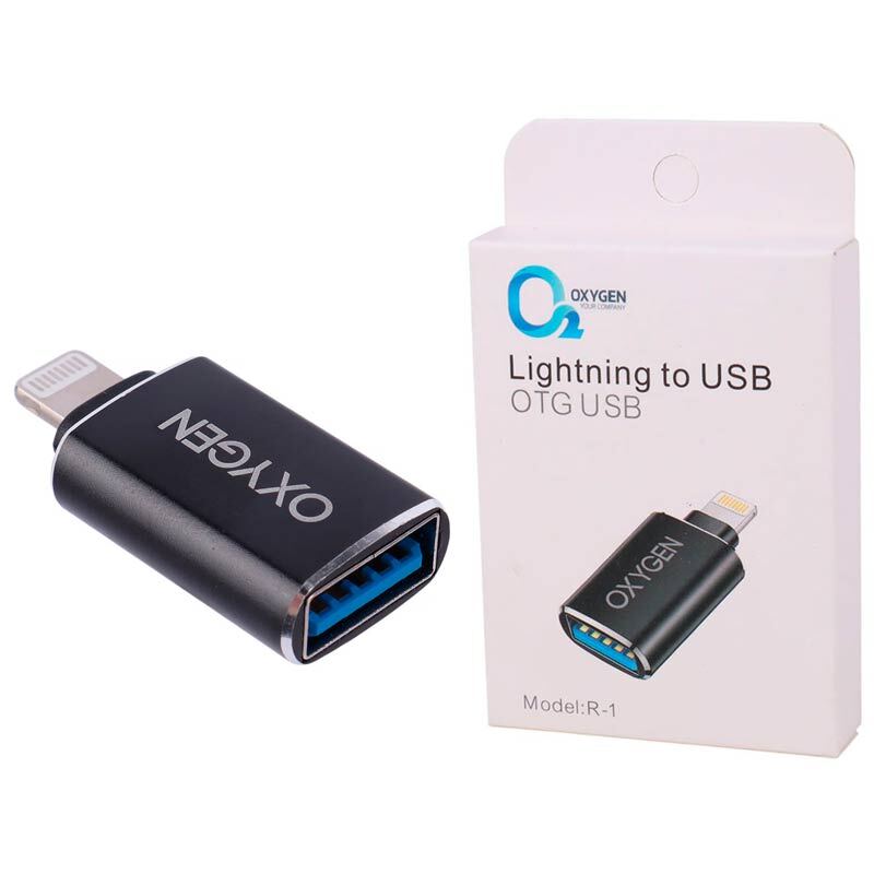 تبدیل USB3.0 OTG به Lightning اکسیژن R-1
