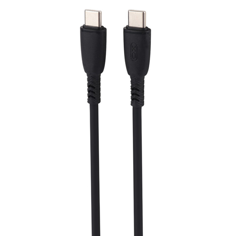 کابل تبدیل کوتاه فست شارژ XO XO-NB-Q248B Type-C to Type-C 60W 25cm