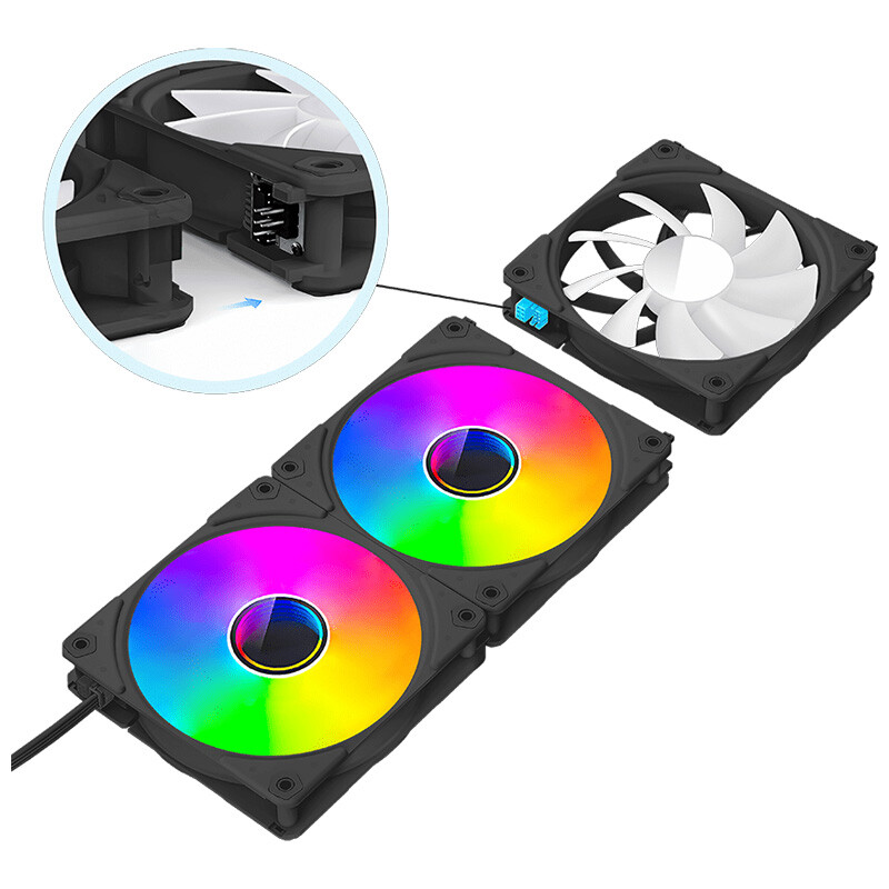 فن خنک کننده CPU اوست Awest GT-AV240 Infinity ARGB