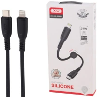 کابل تبدیل کوتاه فست شارژ XO XO-NB-Q248A Type-C To Lightning PD 27W 25cm