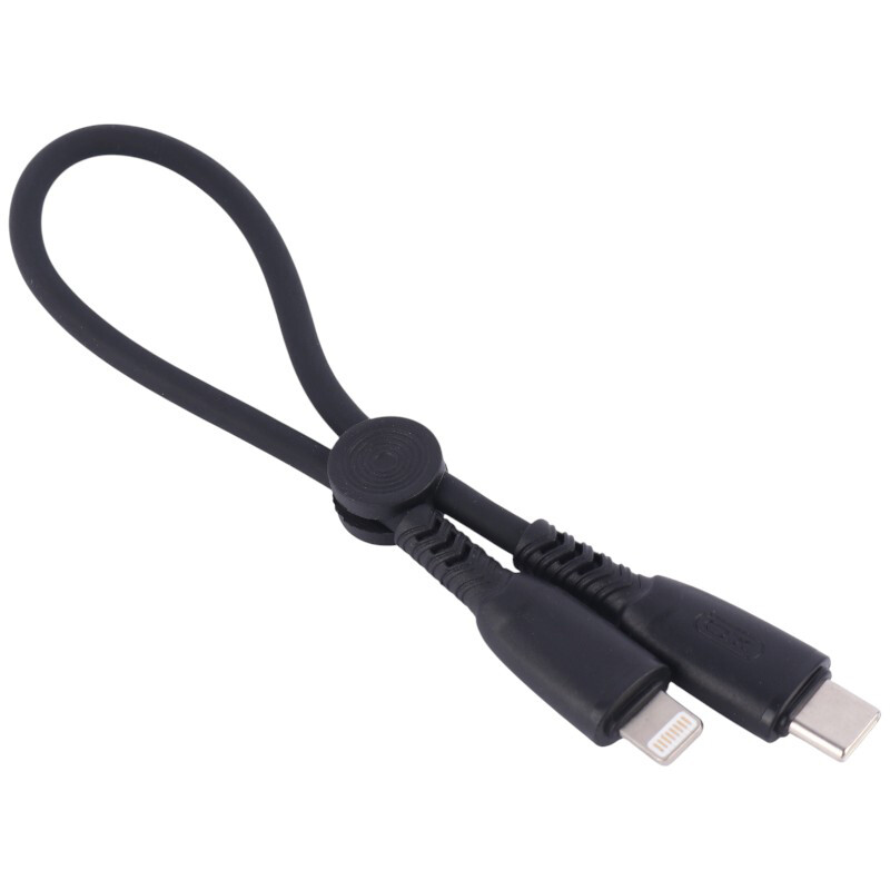 کابل تبدیل کوتاه فست شارژ XO XO-NB-Q248A Type-C To Lightning PD 27W 25cm