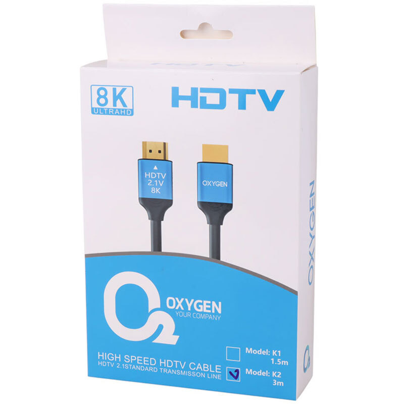 کابل HDMI 8K اکسیژن K2 طول 3 متر