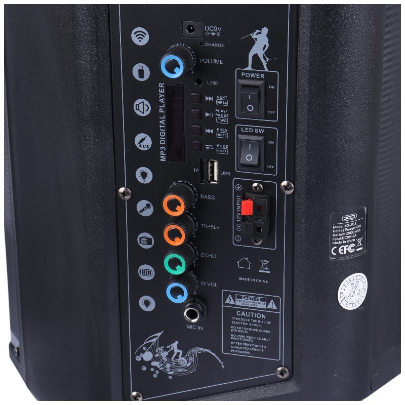 اسپیکر بلوتوثی ایکس او XO-F53 + میکروفون و ریموت کنترل