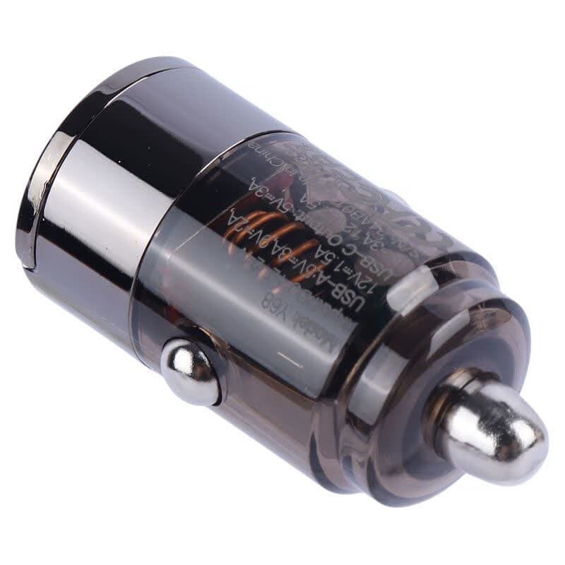 شارژر فندکی فست شارژ Yesido Y68 QC PD 3A 30W