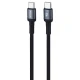 کابل تبدیل فست شارژ Yesido CA79 Type-C to Type-C 60W 2m