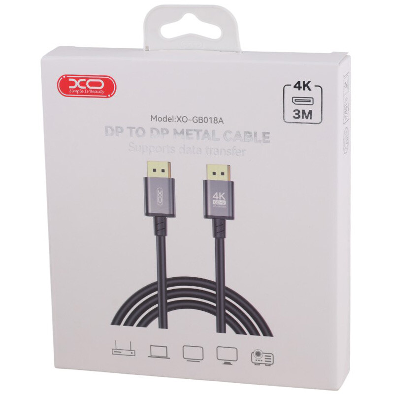 کابل Display 4K ایکس او XO-GB018A طول 3 متر
