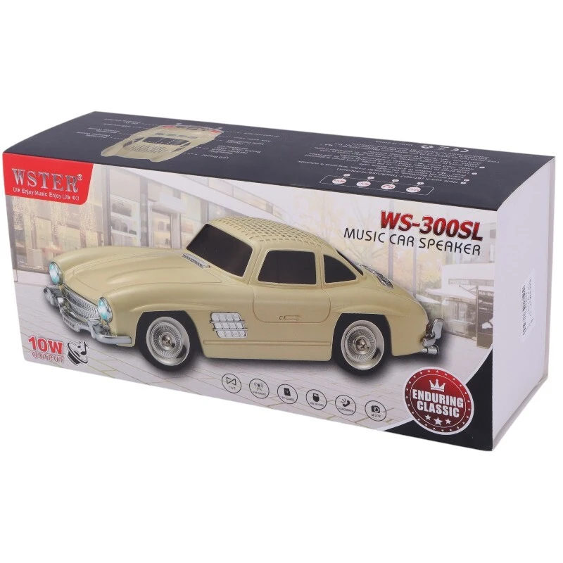 اسپیکر بلوتوثی وستر WS-300L طرح ماشین