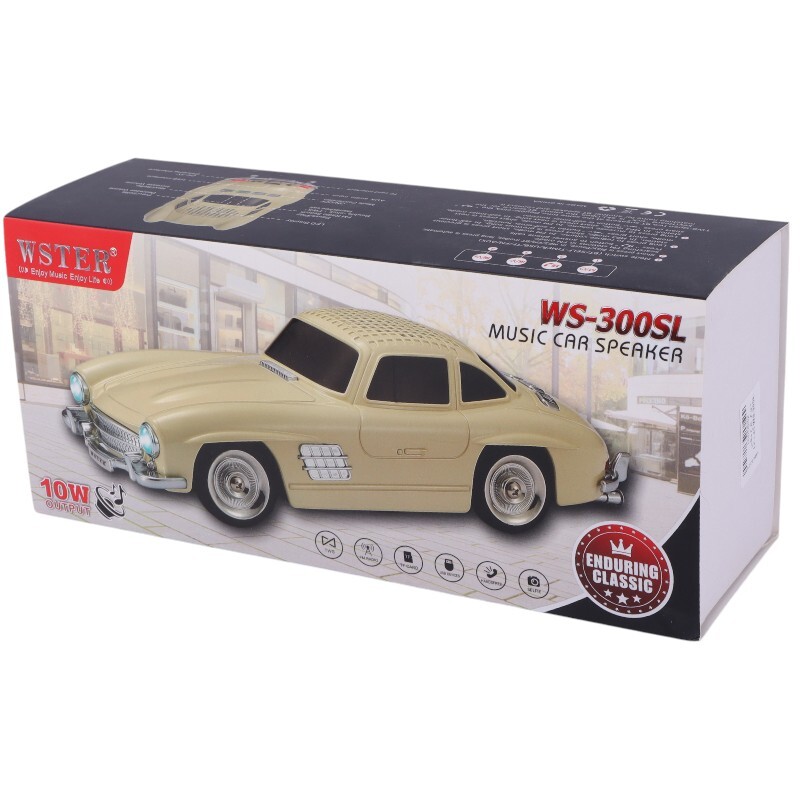 اسپیکر بلوتوثی وستر WS-300L طرح ماشین
