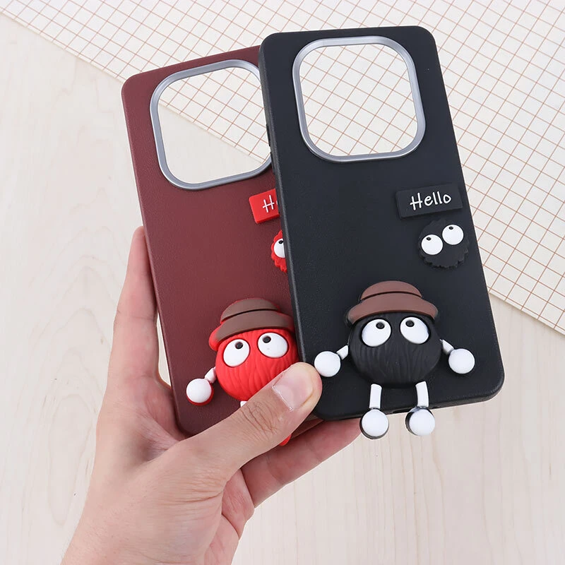 قاب چرمی ژله ای Leather شیائومی Redmi Note 14 Pro Plus 5G طرح دار