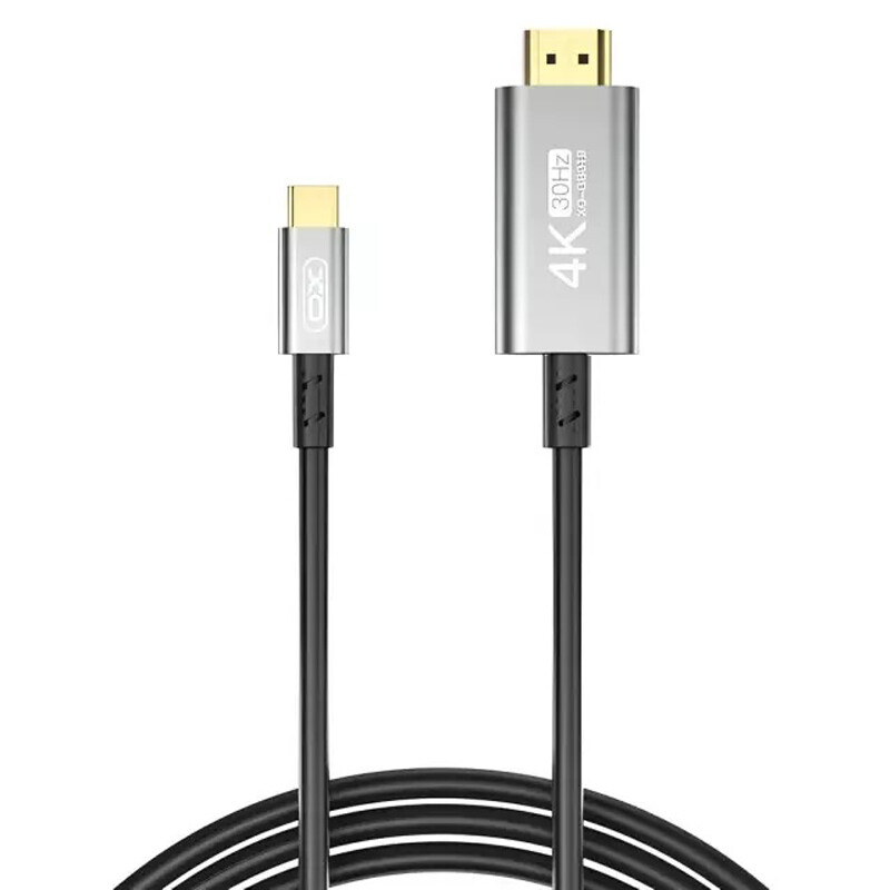 کابل تبدیل Type-C به HDMI ایکس او XO-GB019 طول 1.8 متر