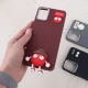 قاب چرمی ژله ای Leather سامسونگ Galaxy A06 طرح دار