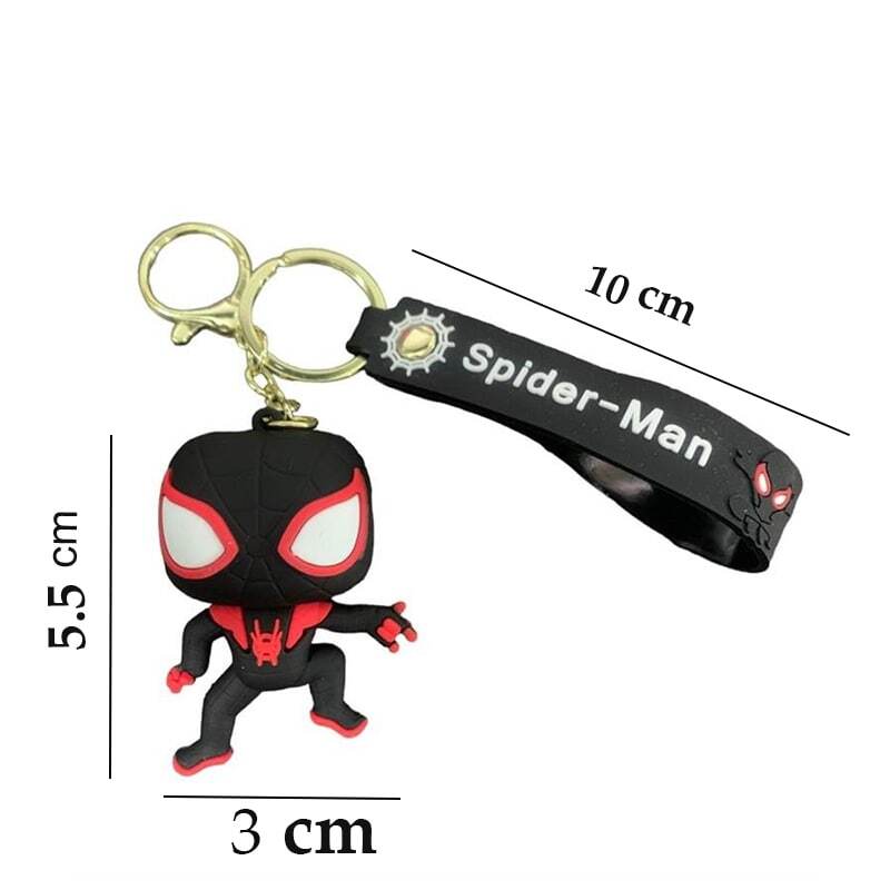 جاکلیدی سیلیکونی طرح اسپایدرمن دارک