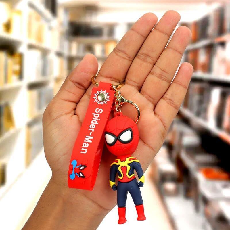 جاکلیدی سیلیکونی طرح اسپایدرمن ایستاده