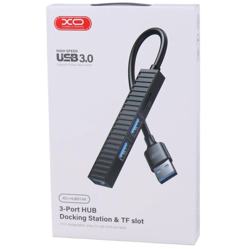 هاب 4 پورت USB 3.0 ایکس او XO-HUB014A