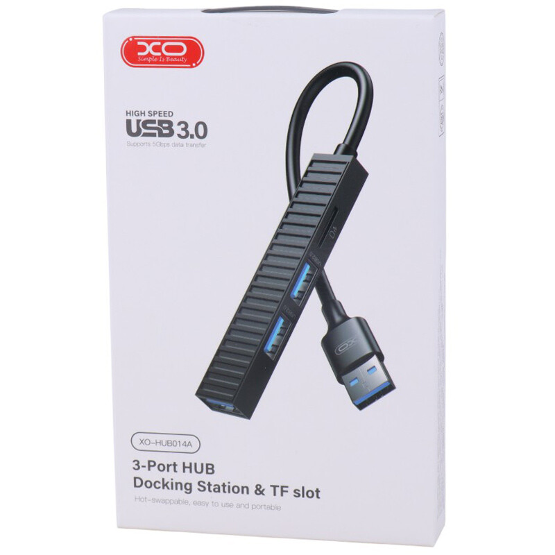 هاب 4 پورت USB 3.0 ایکس او XO-HUB014A