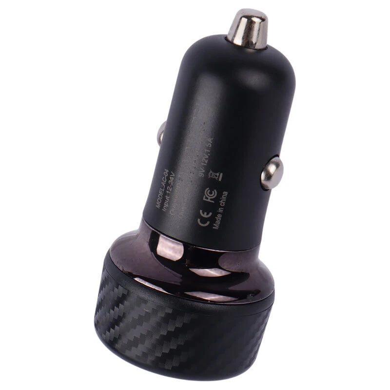 شارژر فندکی فست شارژ Oxygen AC-04 3A QC3.0 PD 30W