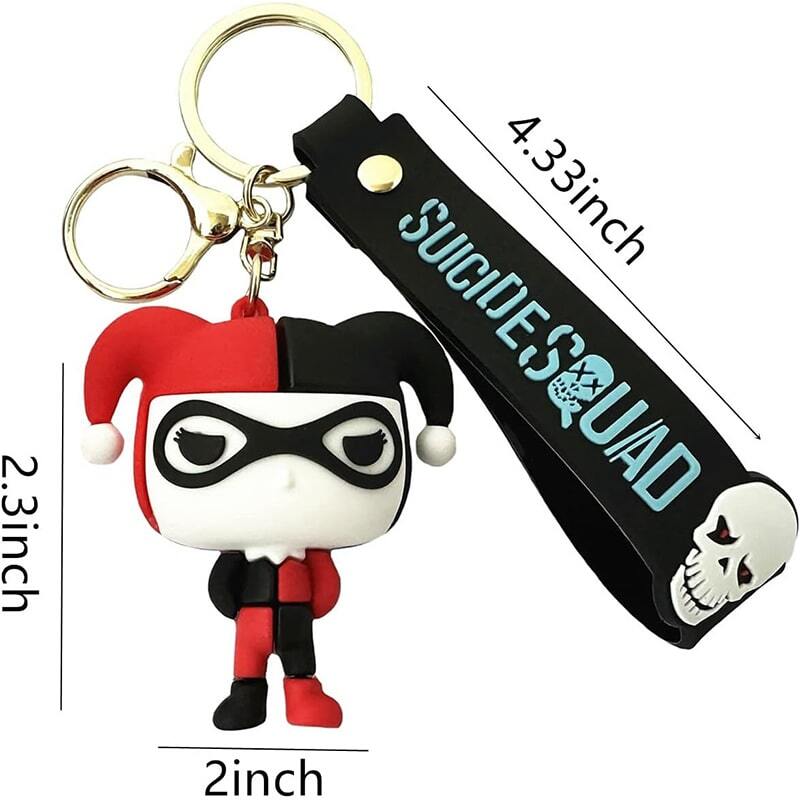 جاکلیدی سیلیکونی طرح هارلی کوئین Suicide Squad