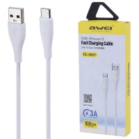 کابل تایپ سی فست شارژ Awei CL-182T 3A 1m