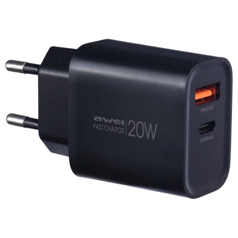 شارژر دیواری 20 وات اوی PD60-EU QC3.0 PD 3A