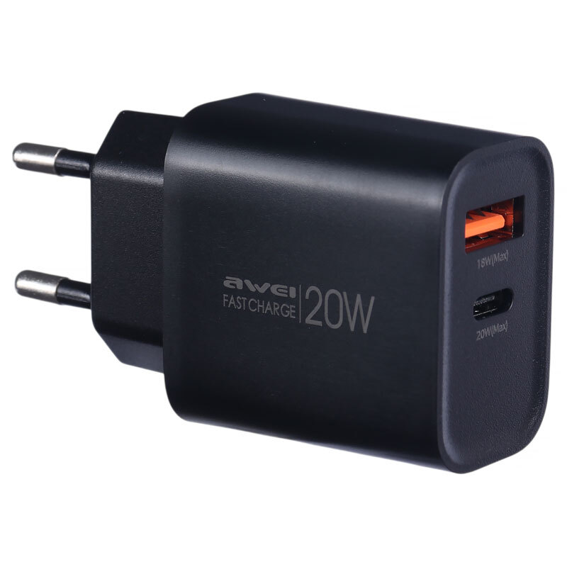 شارژر دیواری 20 وات اوی PD60-EU QC3.0 PD 3A