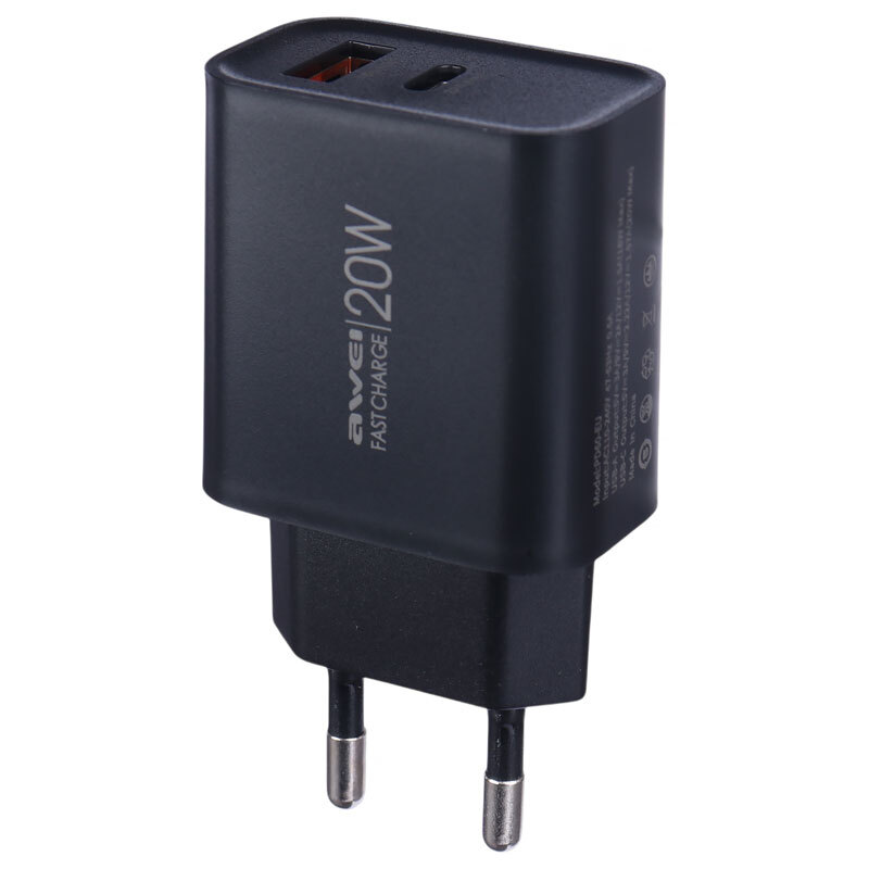 شارژر دیواری 20 وات اوی PD60-EU QC3.0 PD 3A