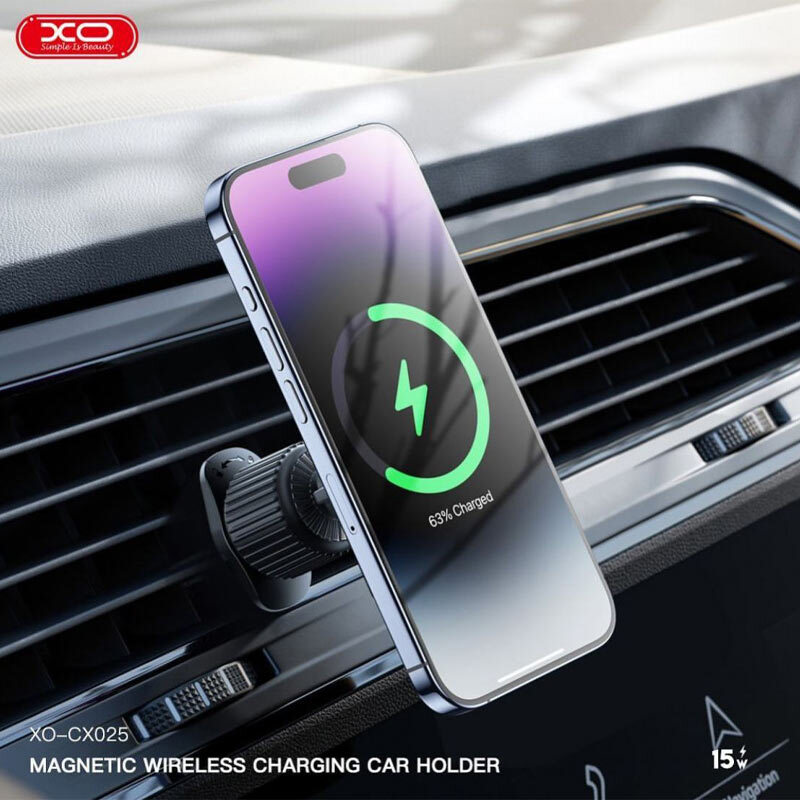 هولدر و شارژر وایرلس 15 وات ایکس او XO-CX0251