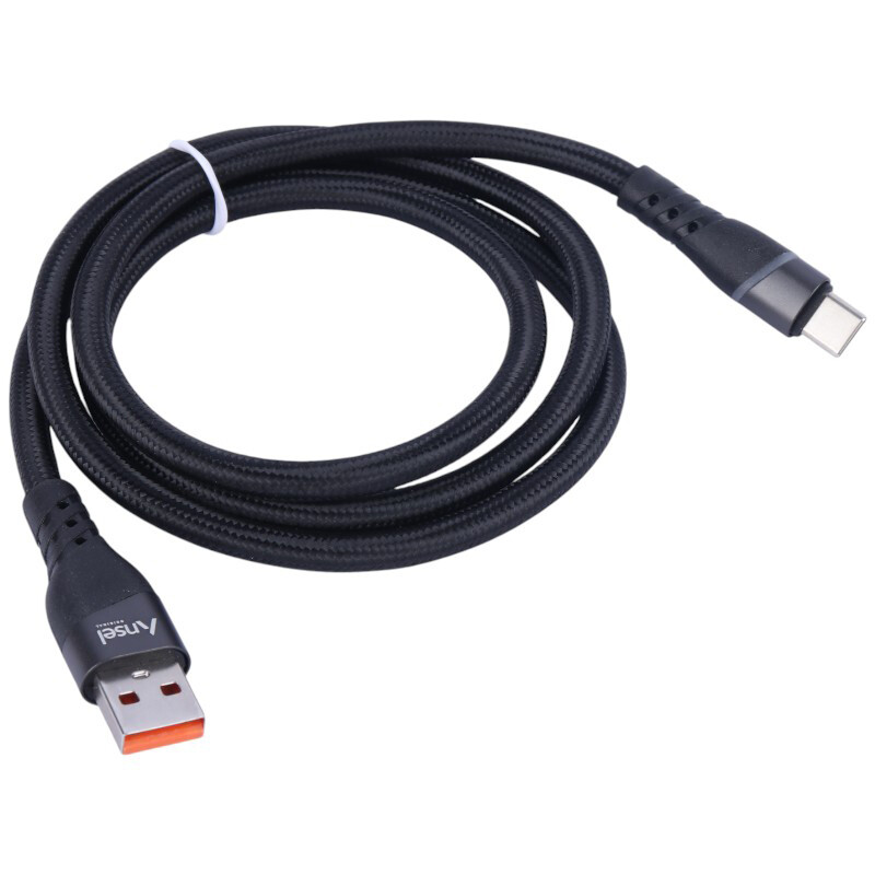 کابل تایپ سی فست شارژ Ansel A68 6A 1m