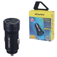 شارژر فندکی فست شارژ Awei C-830 2.4A 12W