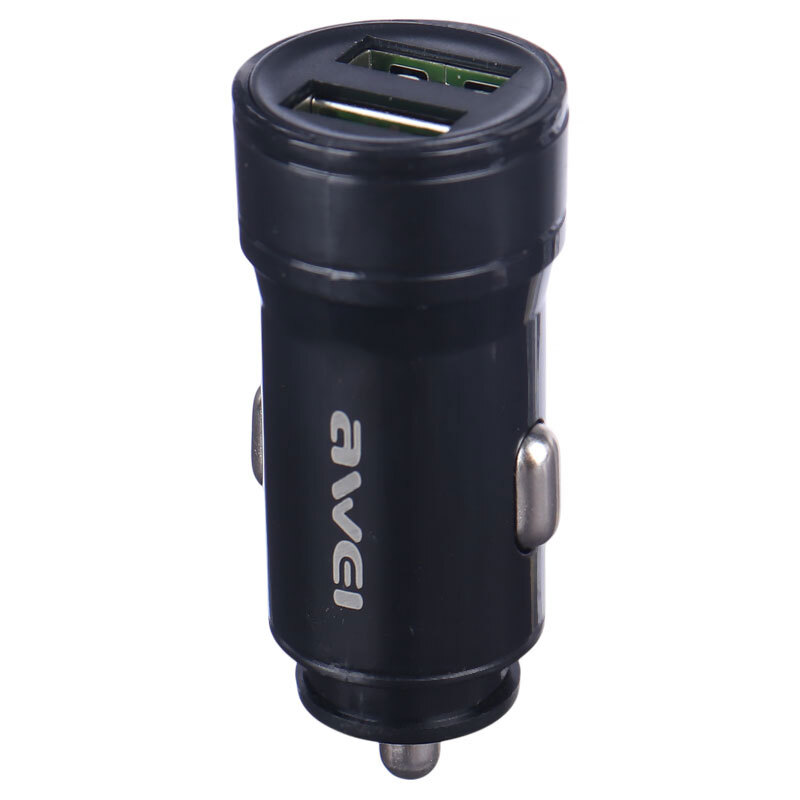 شارژر فندکی فست شارژ Awei C-830 2.4A 12W