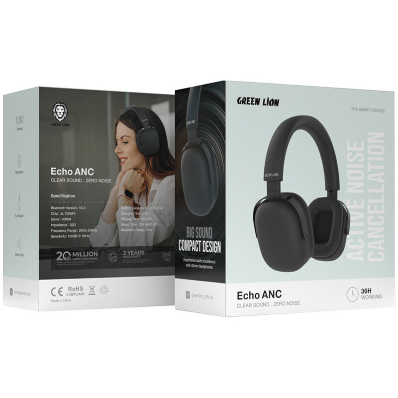 هدفون بلوتوثی گرین لاین Echo ANC