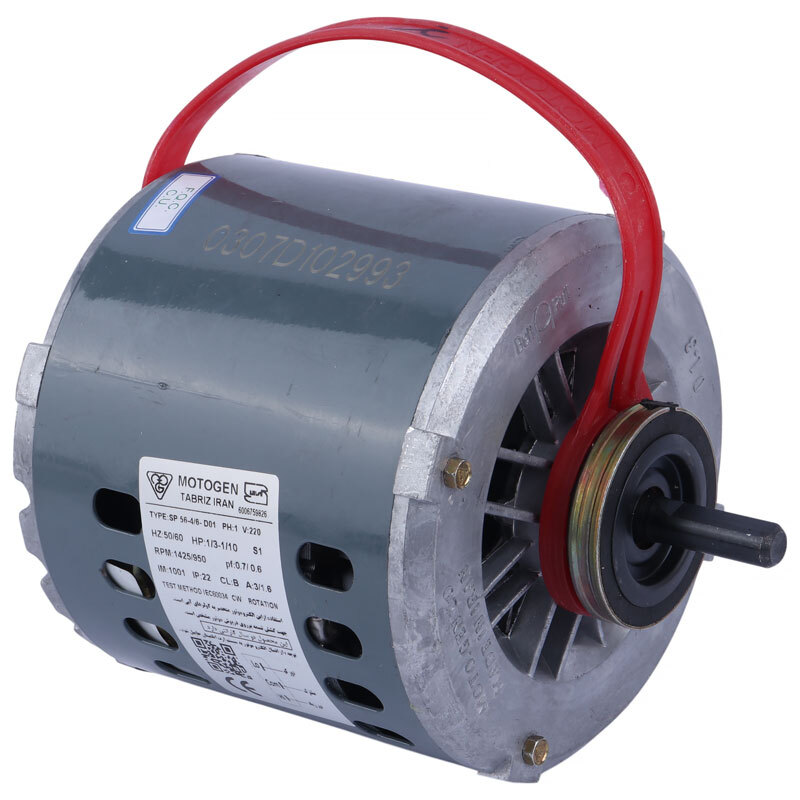 الکترو موتور کولر آبی 1/3 اسب بخار موتوژن SP 56-4/6-D01