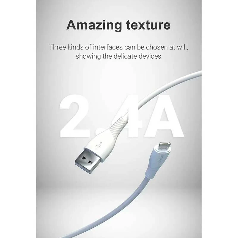 کابل میکرو یو اس بی فست شارژ Awei CL-182M 2.4A 1m