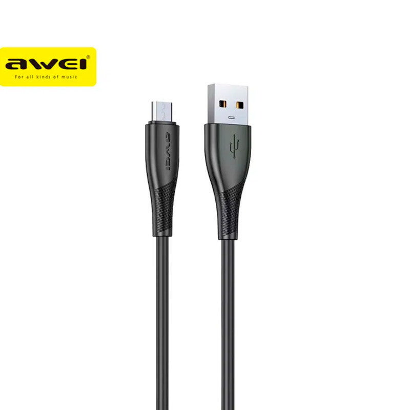 کابل میکرو یو اس بی فست شارژ Awei CL-182M 2.4A 1m