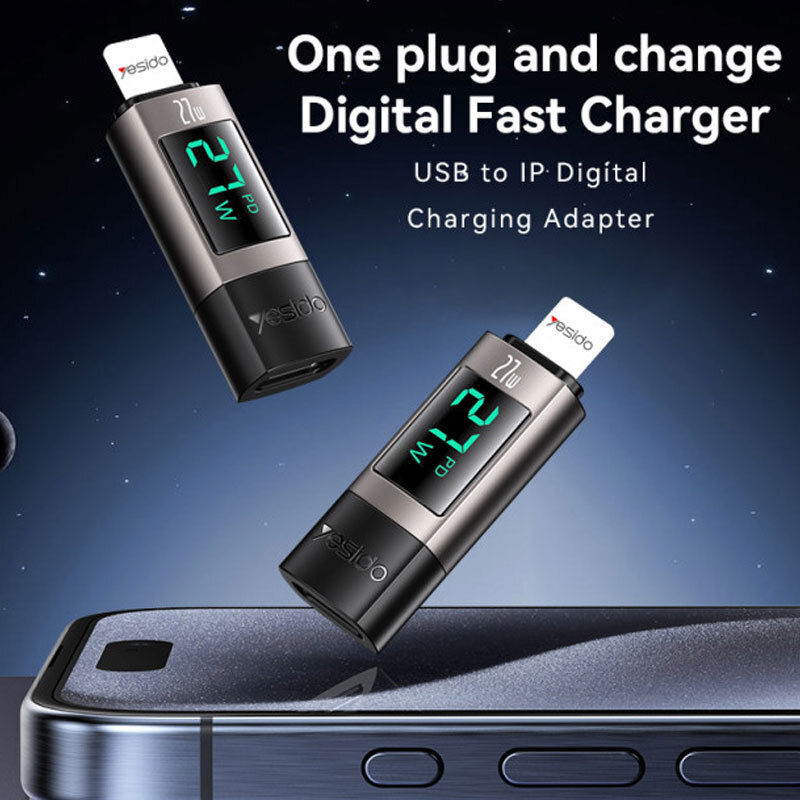 تبدیل Type-C OTG به Lightning یسیدو GS25