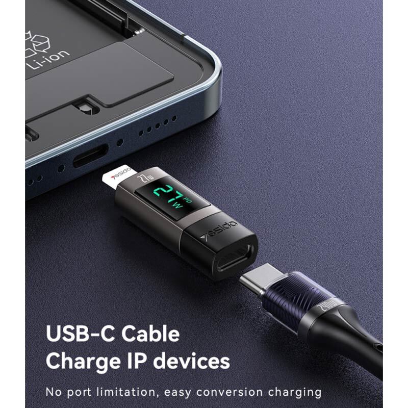تبدیل Type-C OTG به Lightning یسیدو GS25