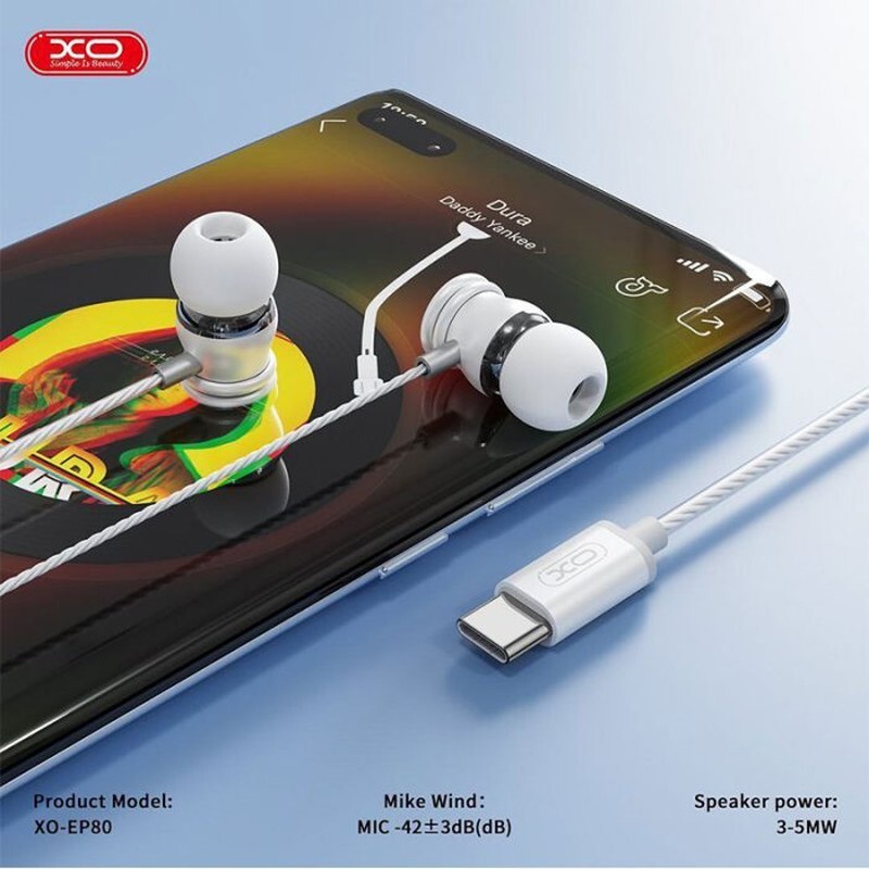هندزفری تایپ سی ایکس او XO-EP80