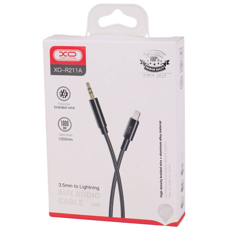 کابل تبدیل Lightning به AUX ایکس او XO-R211A طول 1 متر