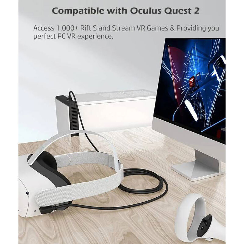 کابل اتصال هدست واقعیت مجازی Oculus Quest Link 5m