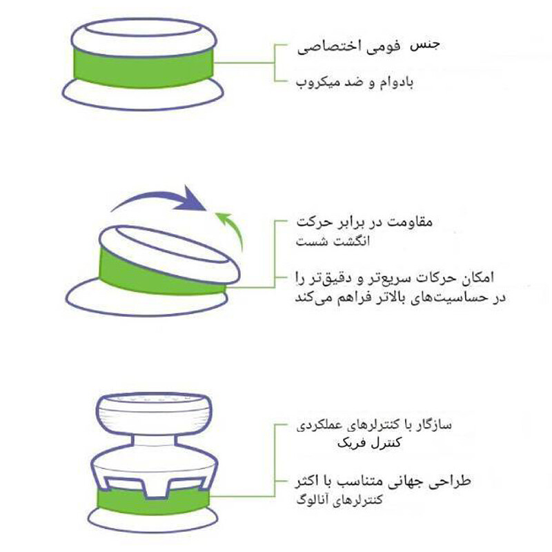 حلقه دقت KontrolFreek بسته 6 عددی