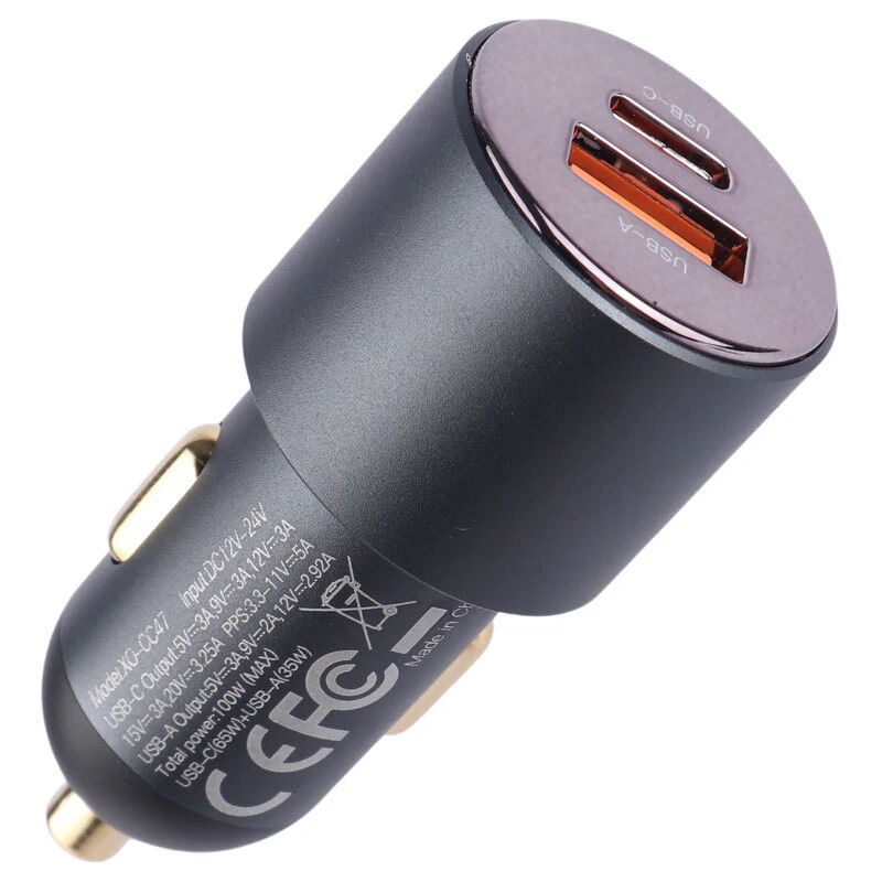 شارژر فندکی فست شارژ XO XO-CC47 3.25A QC PD 65W
