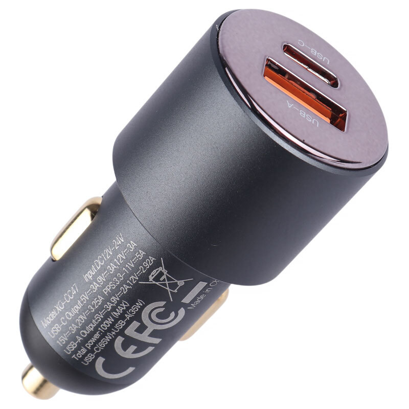 شارژر فندکی فست شارژ XO XO-CC47 3.25A QC PD 65W