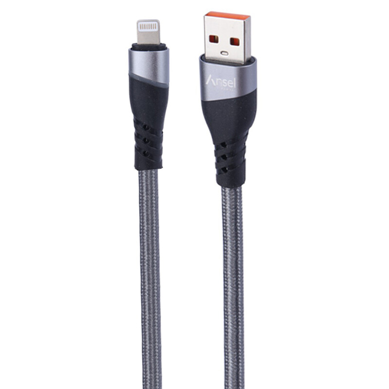 کابل آیفونی فست شارژ Ansel A68 6A 1m