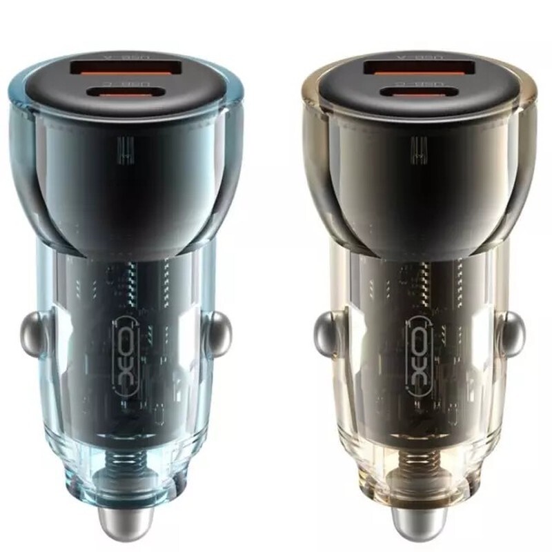 شارژر فندکی فست شارژ XO XO-CC60 3A QC3.0 PD 60W