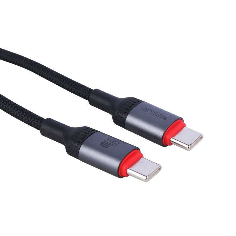 کابل تبدیل فست شارژ Yesido CA181 Type-C To Type-C PD 3A 60W 1.2m
