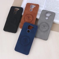 قاب چرمی Polo & Racquet Club شیائومی Redmi Note 9 / Redmi 10x 4G طرح مگ سیف