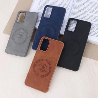 قاب چرمی Polo & Racquet Club شیائومی Redmi Note 12S طرح مگ سیف