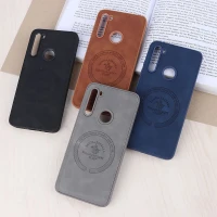قاب چرمی Polo & Racquet Club شیائومی Redmi Note 8 طرح مگ سیف