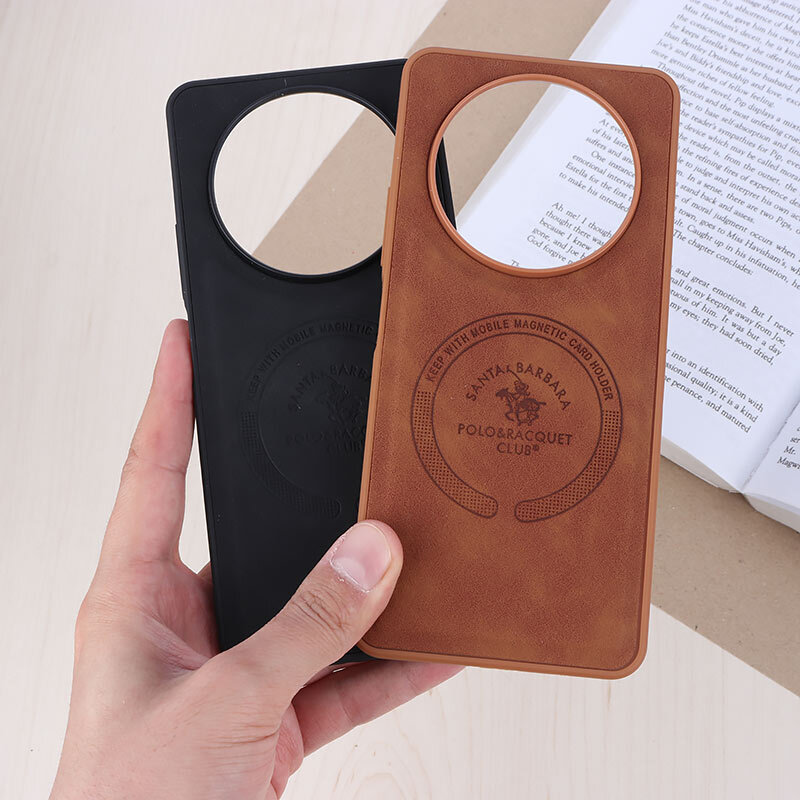قاب چرمی Polo & Racquet Club شیائومی Redmi A3 / A3X طرح مگ سیف